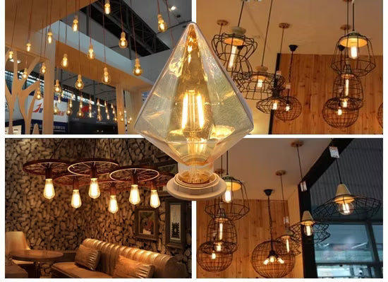 10 LED Филамент Декоративни Сијалици