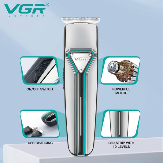 VGR V-008 Professional – Машинка за шишање и тример за брада